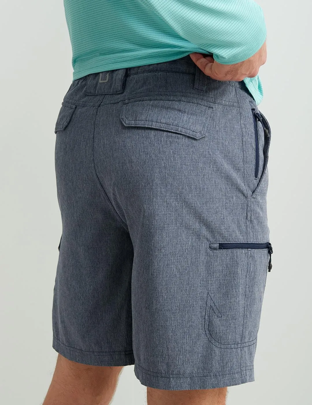 HUK A1a Quick-Dry Performance Fishing Shorts for Men