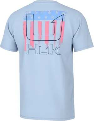 HUK Men's Fishing Graphic Tee, Performance Short Sleeve, Quick-Dry