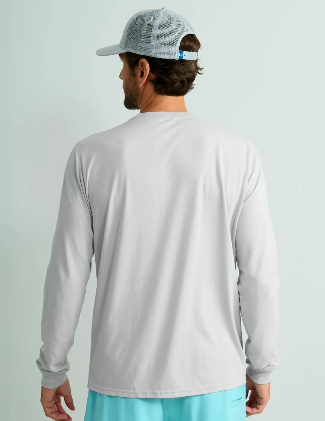HUK Men's Performance Fishing Logo Tee, Long Sleeve, Quick-Dry