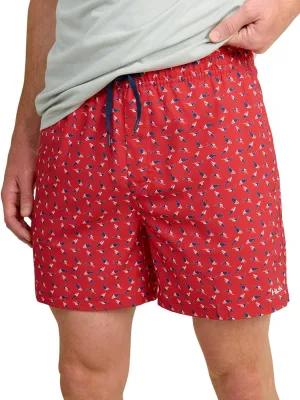 HUK Men's Pursuit Volley Pattern, Quick-Dry Shorts