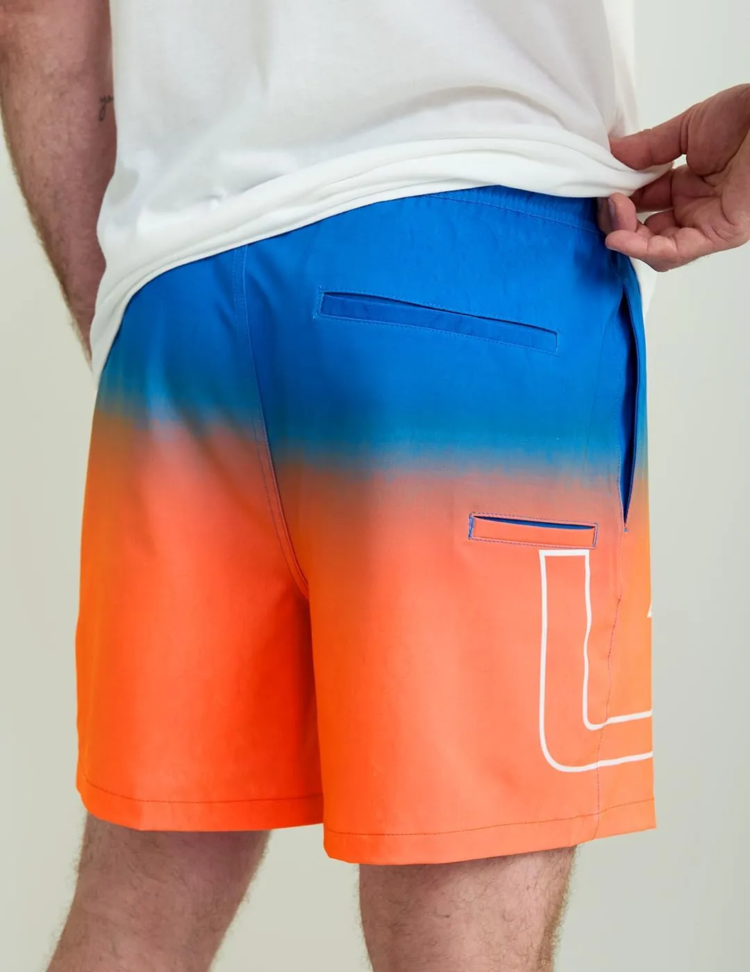HUK Men's Pursuit Volley Pattern, Quick-Dry Shorts