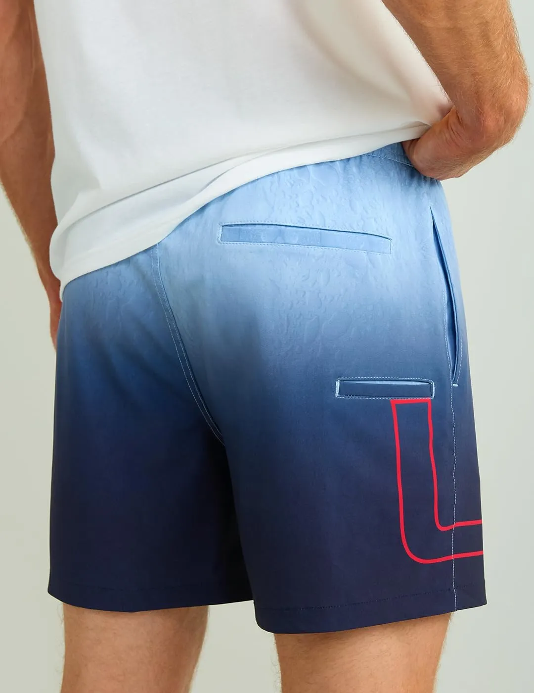 HUK Men's Pursuit Volley Pattern, Quick-Dry Shorts