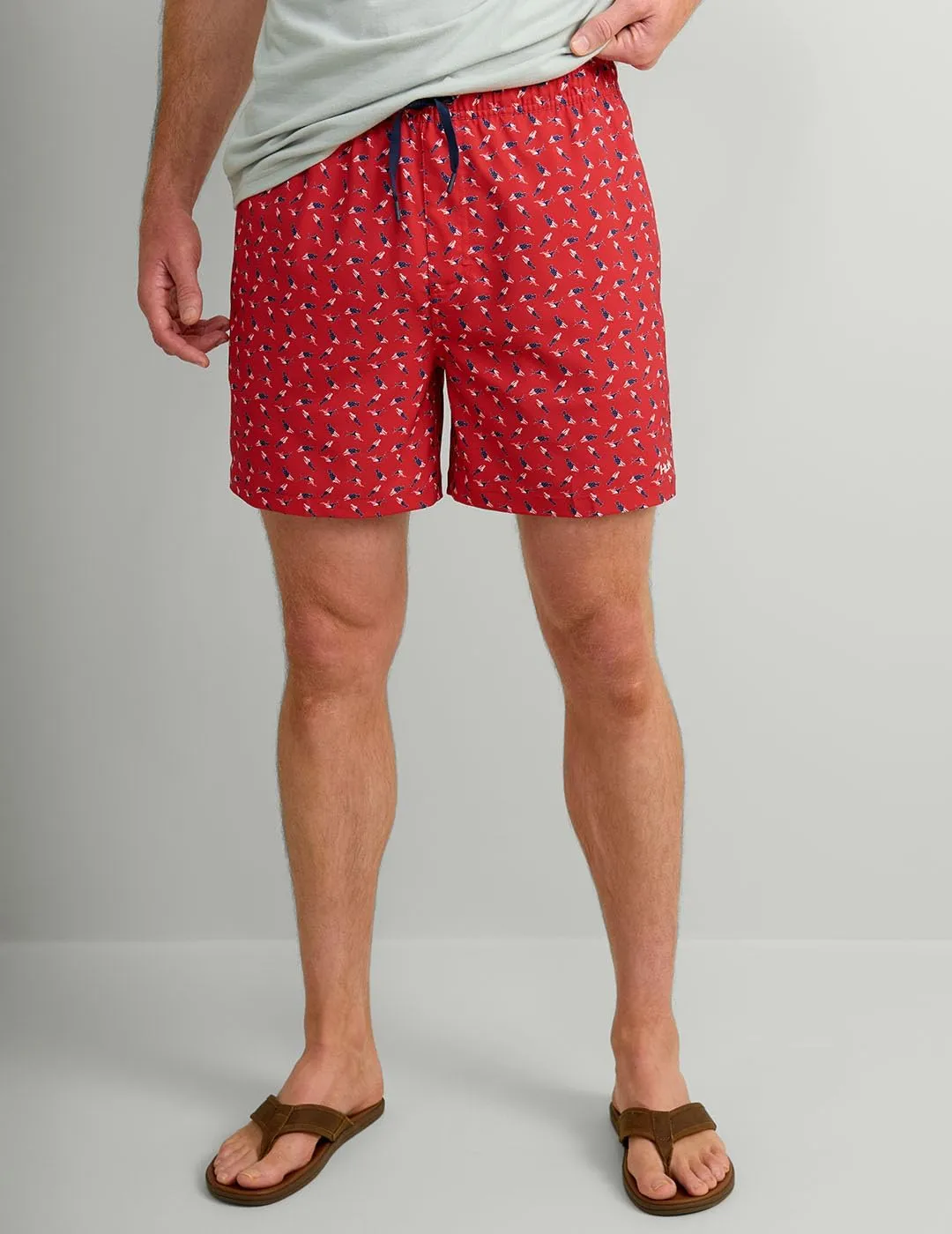 HUK Men's Pursuit Volley Pattern, Quick-Dry Shorts