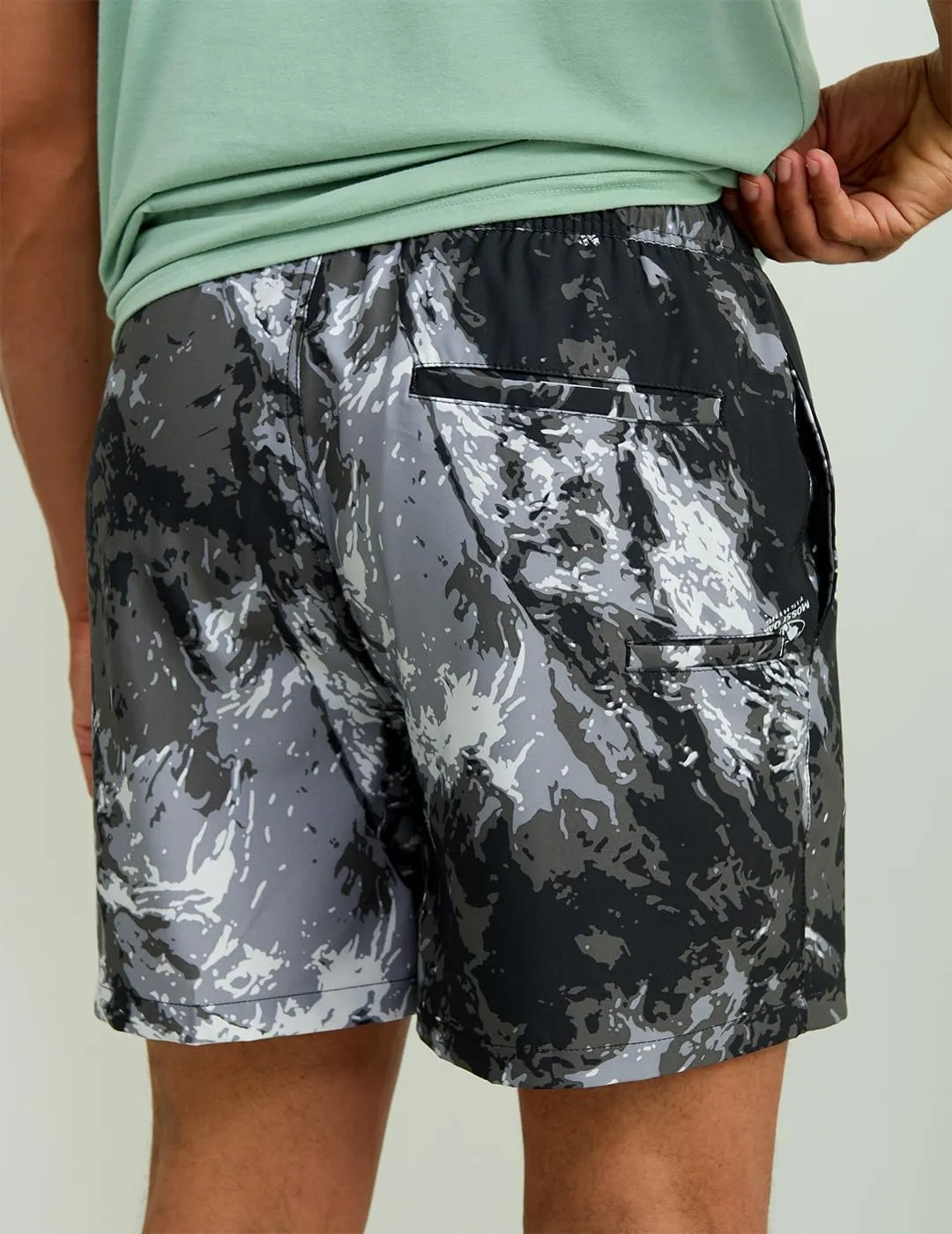 HUK Men's Pursuit Volley Pattern, Quick-Dry Shorts