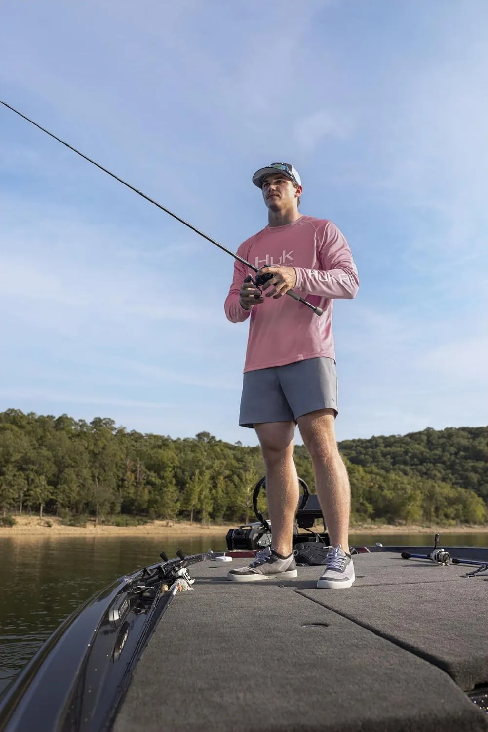 HUK Pursuit Volley, Quick-Dry Fishing Shorts for Men