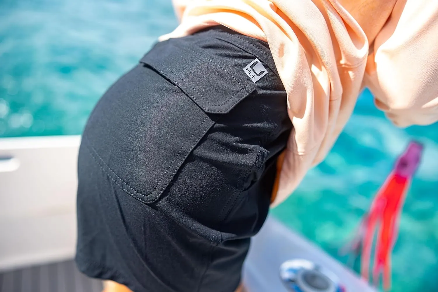 HUK Women's Next Level, Quick-Dry Fishing Shorts