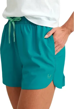 HUK Women's Pursuit Volley, Quick-Dry Fishing Shorts