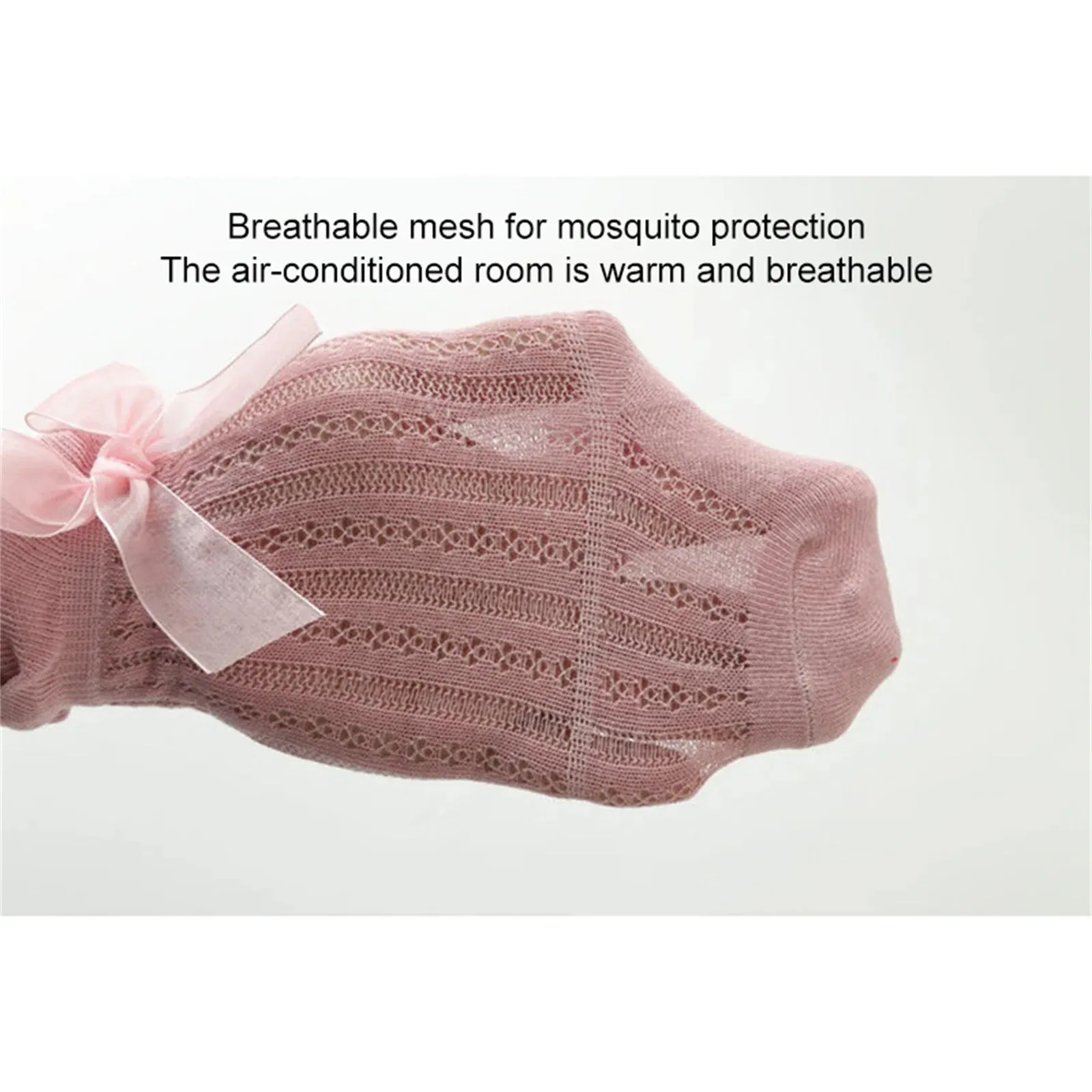Infant Baby Girls Over-The-Knee Bowknot Socks