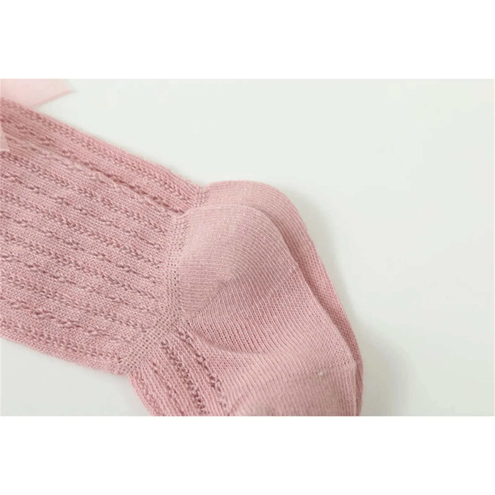 Infant Baby Girls Over-The-Knee Bowknot Socks