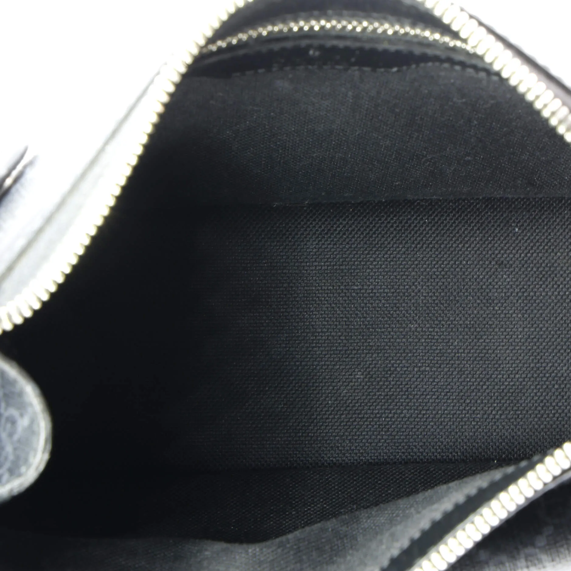 Interlocking G Patch Wristlet Flap Messenger Bag GG Coated Canvas Small