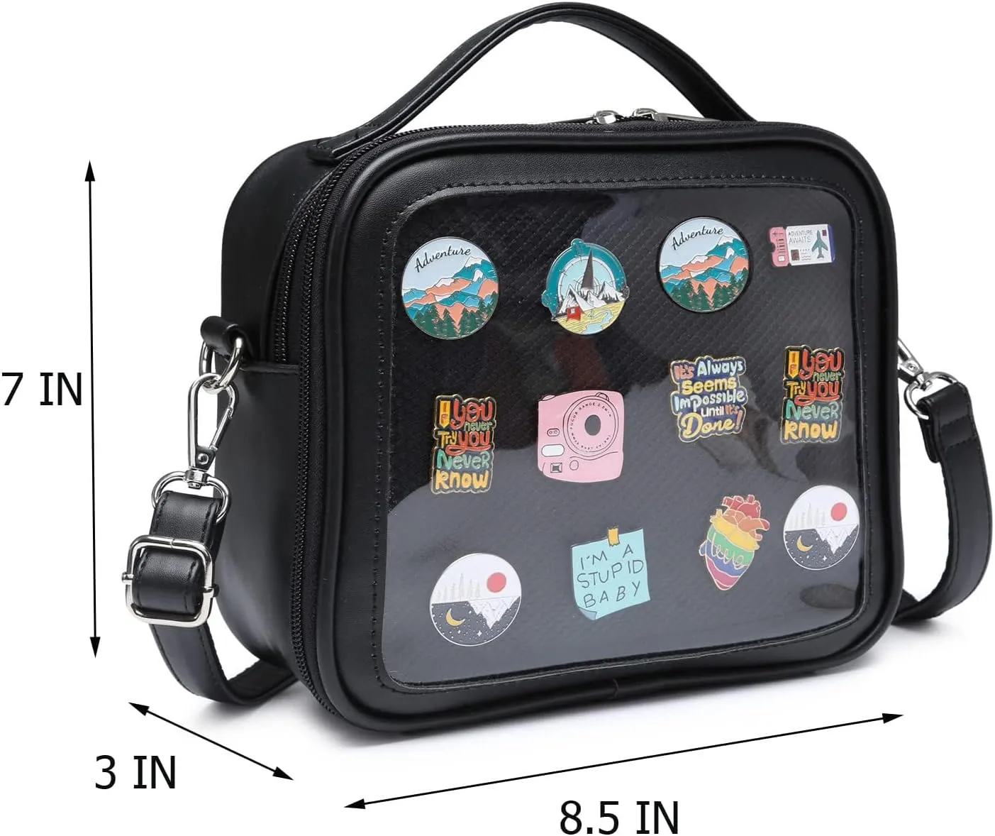 Ita Bag Crossbody Bag Messenger Shoulder Bags for Anime Display