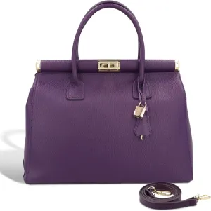 Italian Leather Handbags for Women - Spacious Interior, Durable Hardware, Crossbody Strap, Handmade