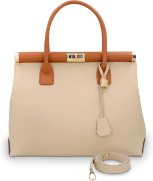 Italian Leather Handbags for Women - Spacious Interior, Durable Hardware, Crossbody Strap, Handmade