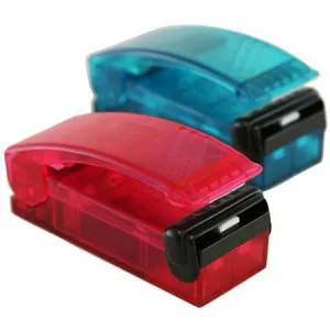 iTouchless Battery Operated Bag Re-Sealer for All Plastic Bags, 2-Unit Pack