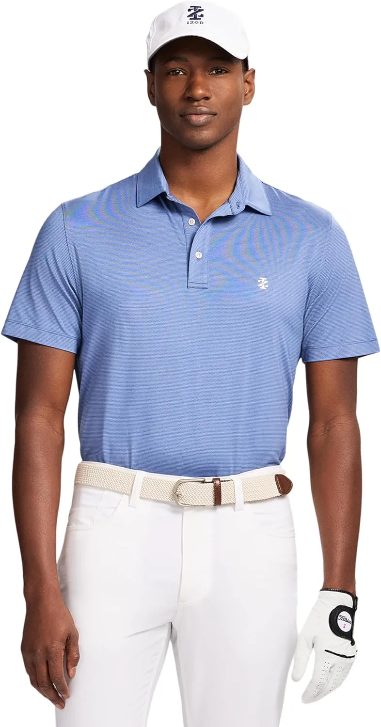 IZOD Men's Swingflex Performance Mesh Polo