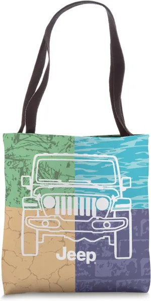 Jeep Multi Square - Officially Licensed Tote Bag