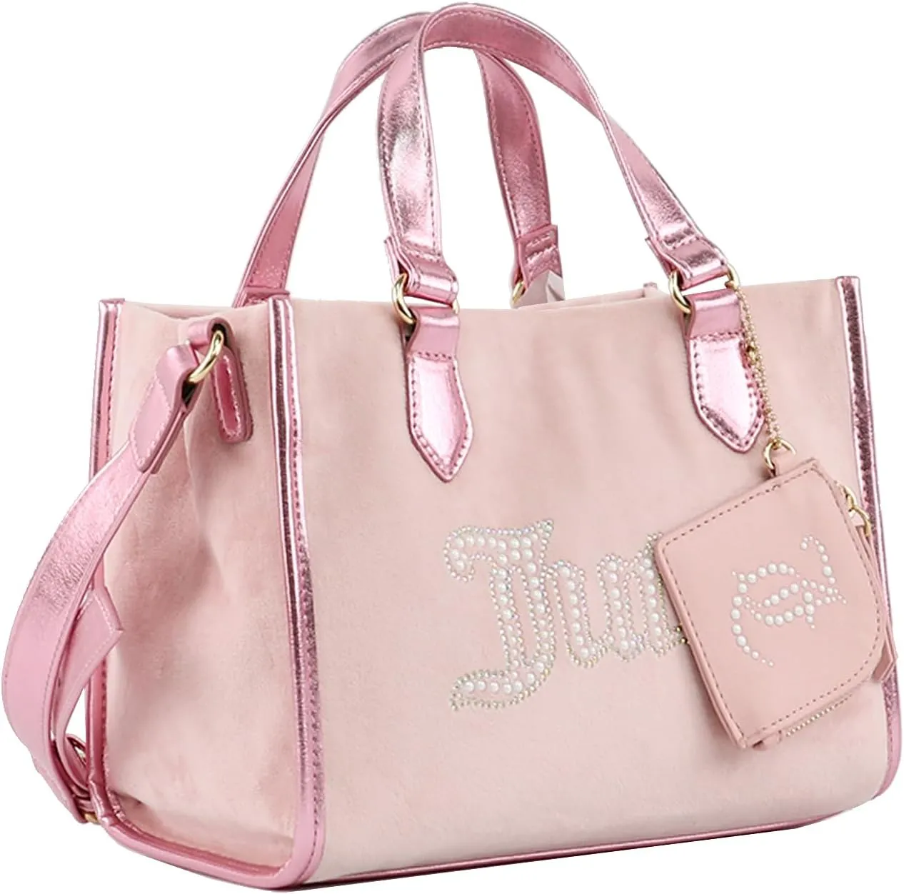 Juicy Couture String of Pearls Mini Tote