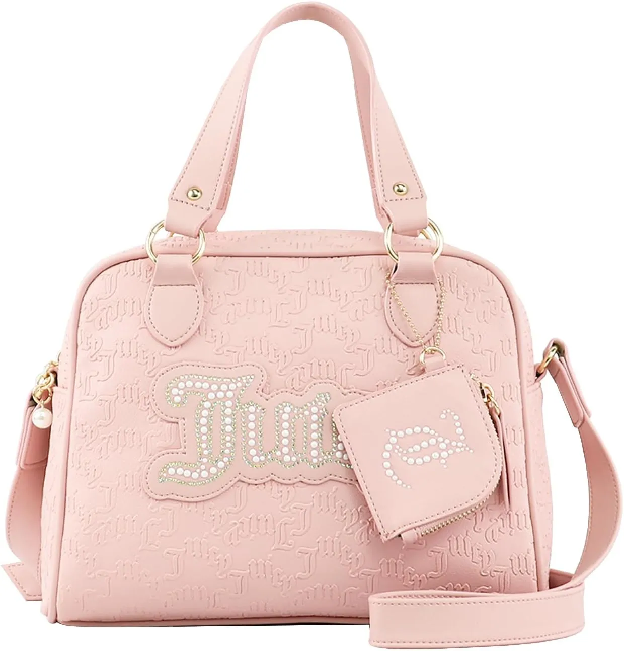 Juicy Couture String of Pearls Satchel