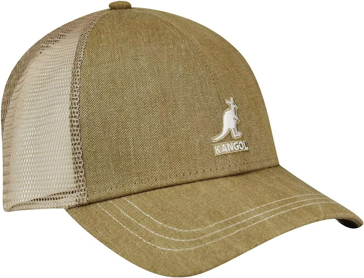 Kangol Distressed Cotton Mesh Baseball