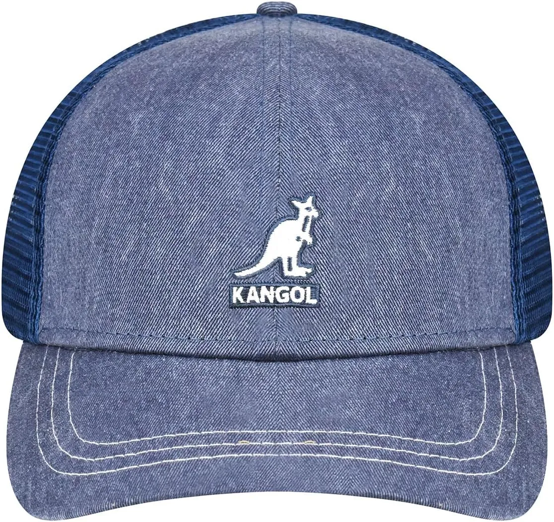 Kangol Distressed Cotton Mesh Baseball