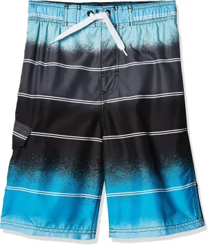 Kanu Surf Boys' Barracuda Quick Dry UPF 50  Beach Swim Trunk