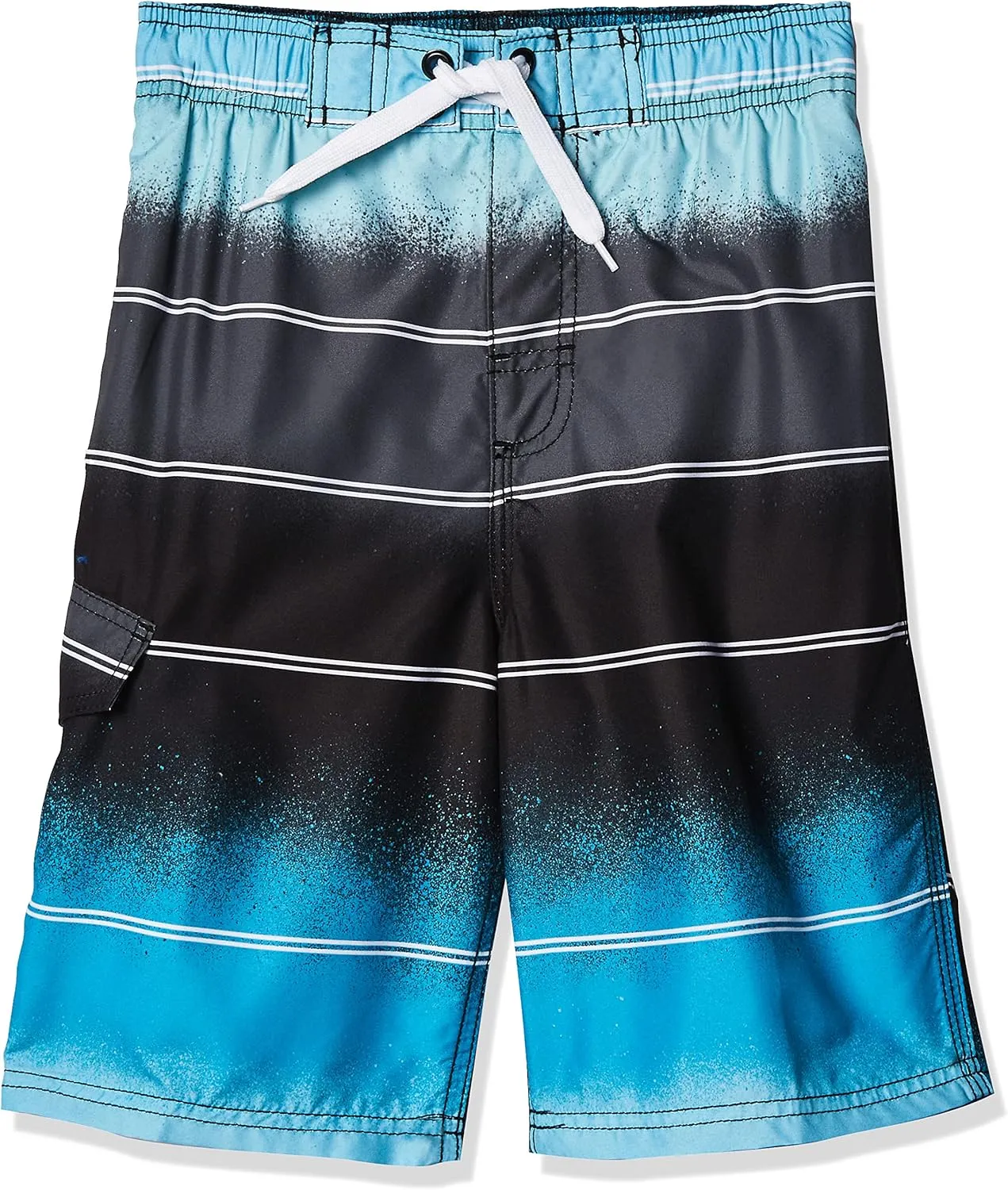 Kanu Surf Boys' Barracuda Quick Dry UPF 50  Beach Swim Trunk