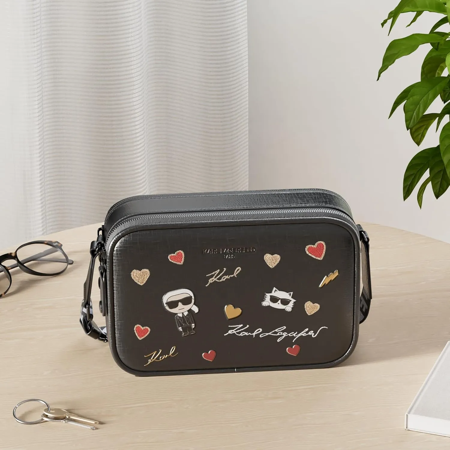 Karl Lagerfeld Paris Maybelle Pin Crossbody