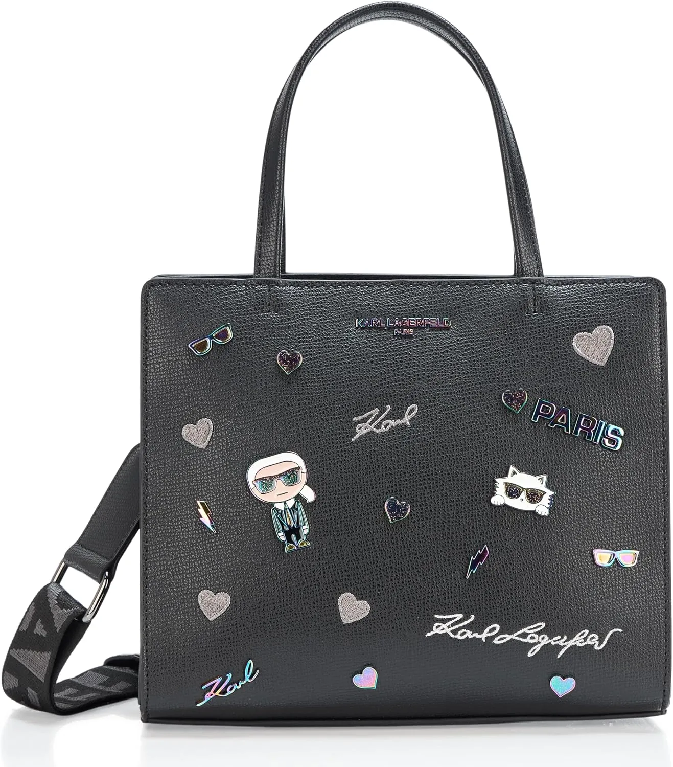 KARL LAGERFELD Paris Women's Maybelle Pin Satchel