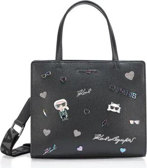 KARL LAGERFELD Paris Women's Maybelle Pin Satchel