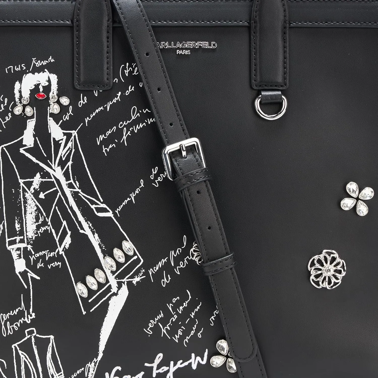 KARL LAGERFELD Paris Women's Nouveau Tote Bag
