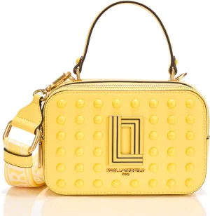 KARL LAGERFELD Simone Studded Camera Crossbody