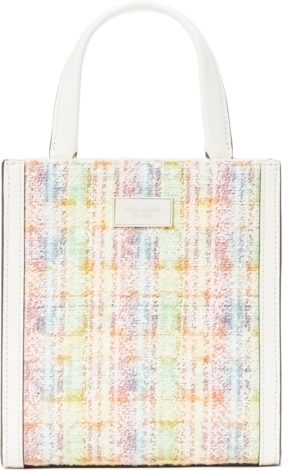 kate spade new york Manhattan Tweed Mini Tote, Multi