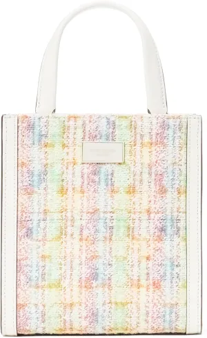 kate spade new york Manhattan Tweed Mini Tote, Multi