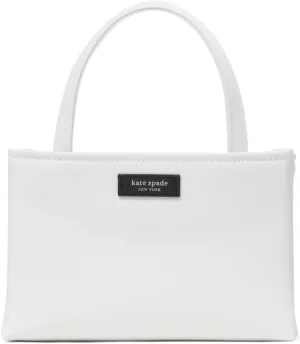 kate spade new york SAM ICON KSNYL Mini Tote, White Dove
