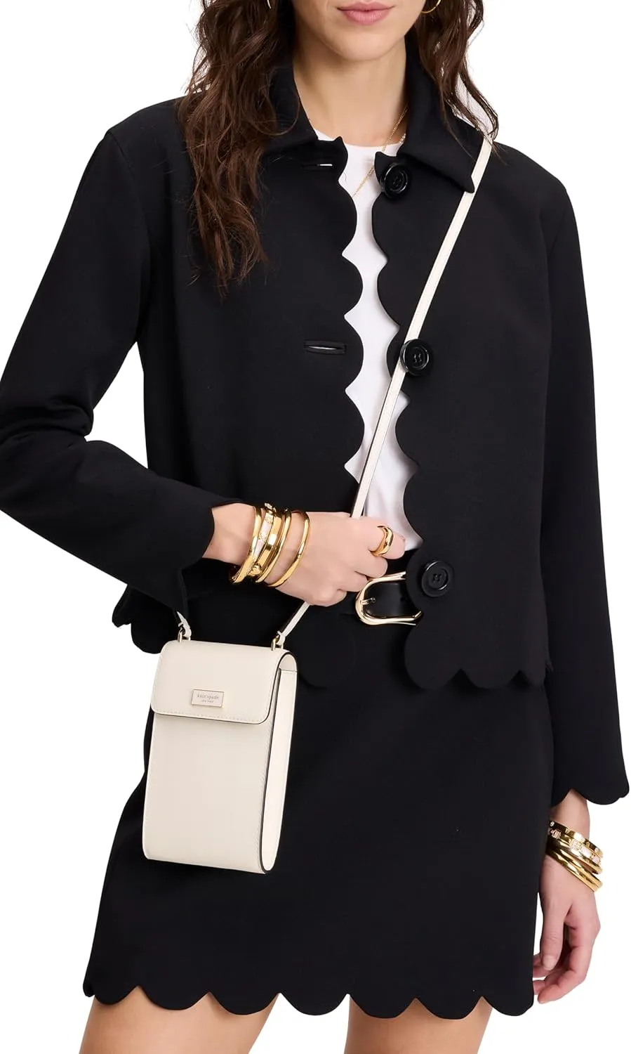 kate spade new york Serena Saffiano Leather Ns Phone Crossbody