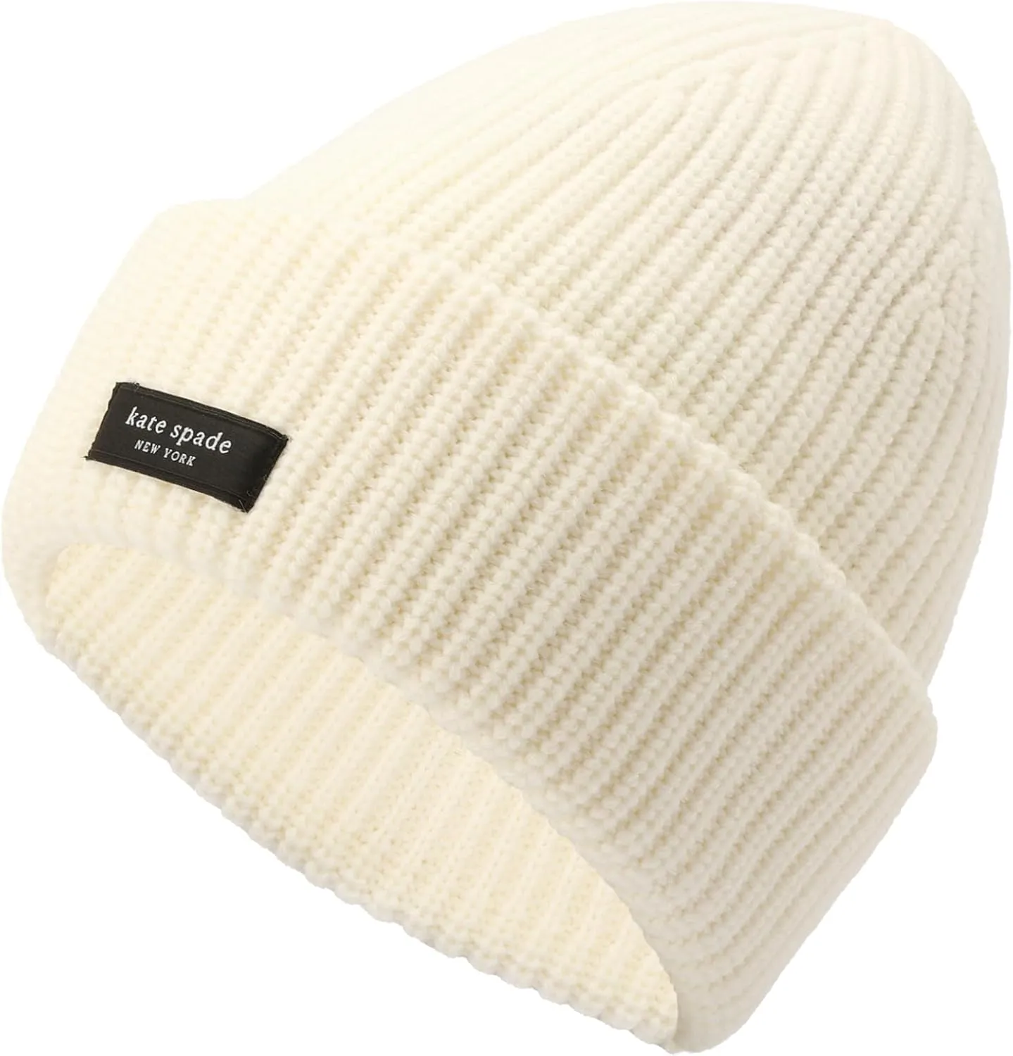 kate spade new york Women's Sam Label Cuff Beanie