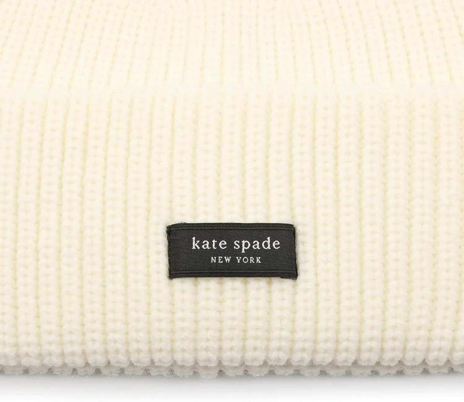 kate spade new york Women's Sam Label Cuff Beanie