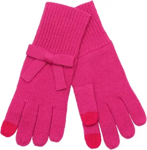 kate spade new york womens Solid Bow Glove