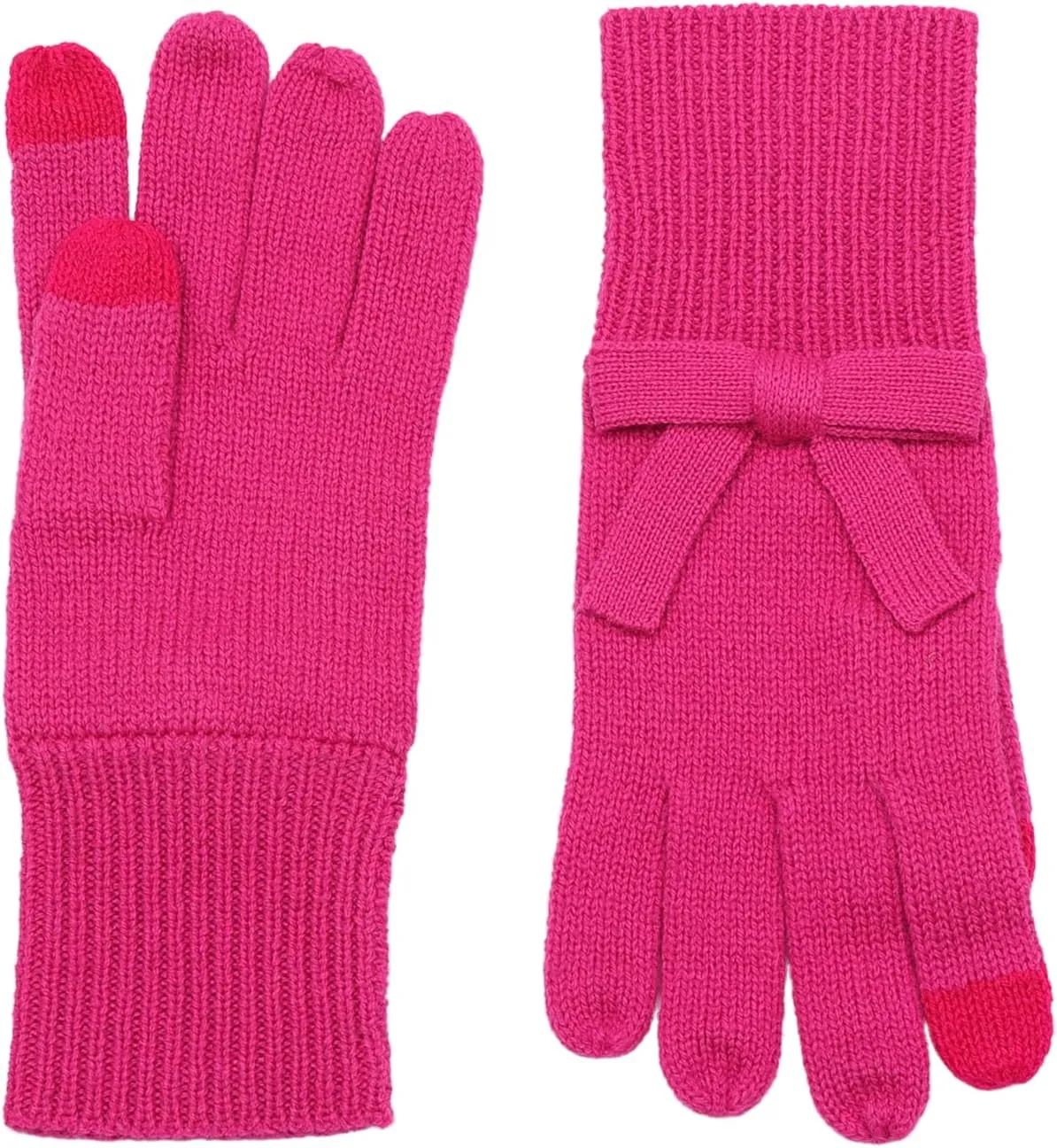 kate spade new york womens Solid Bow Glove