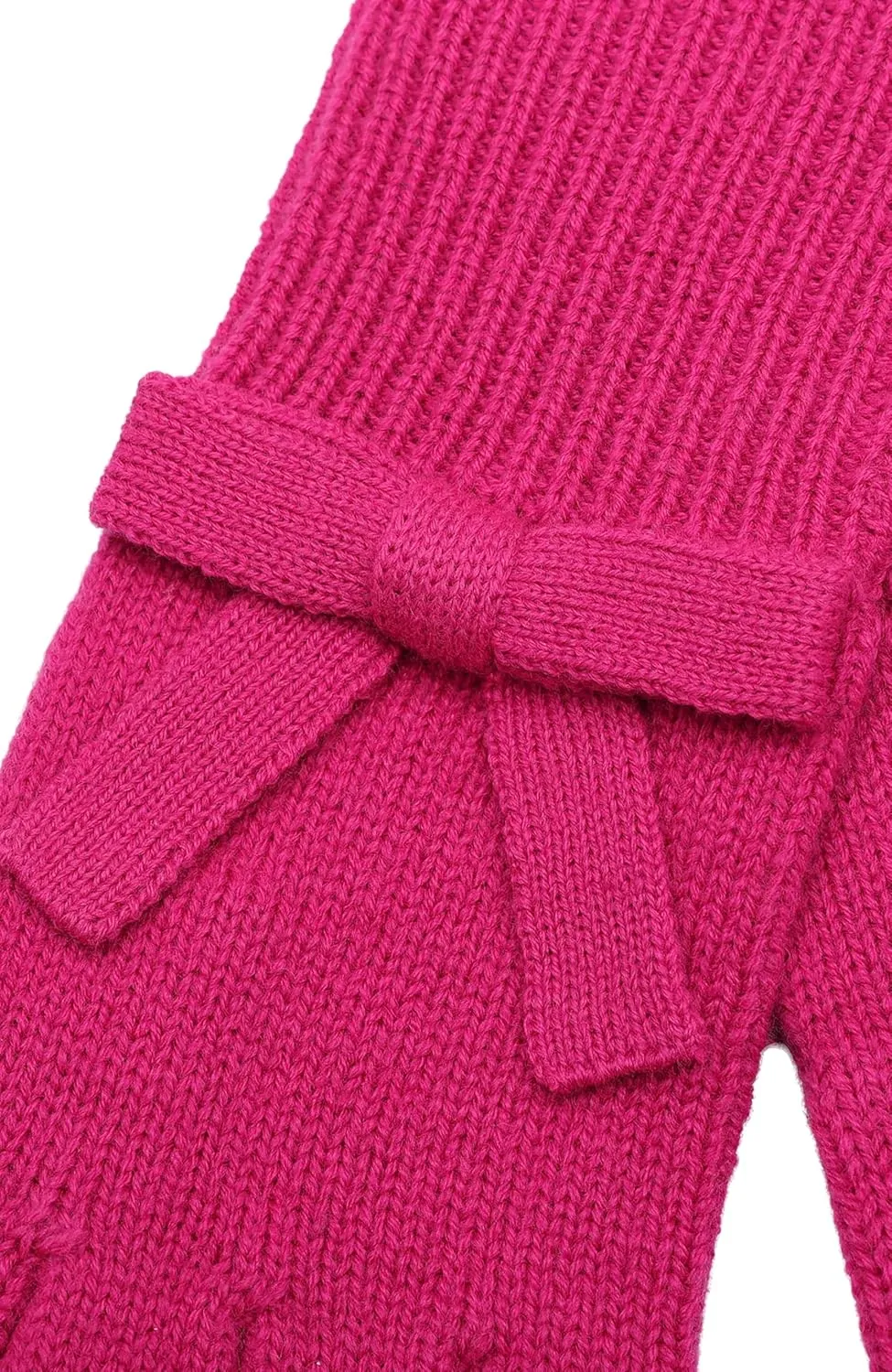 kate spade new york womens Solid Bow Glove