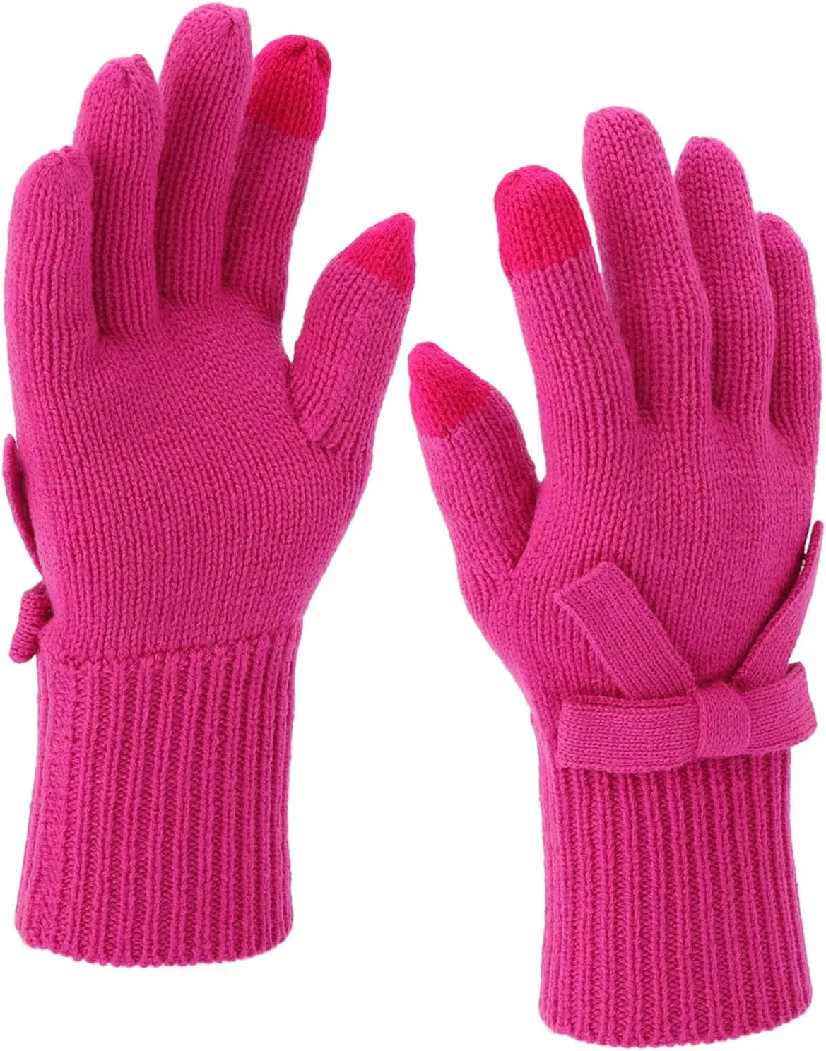 kate spade new york womens Solid Bow Glove