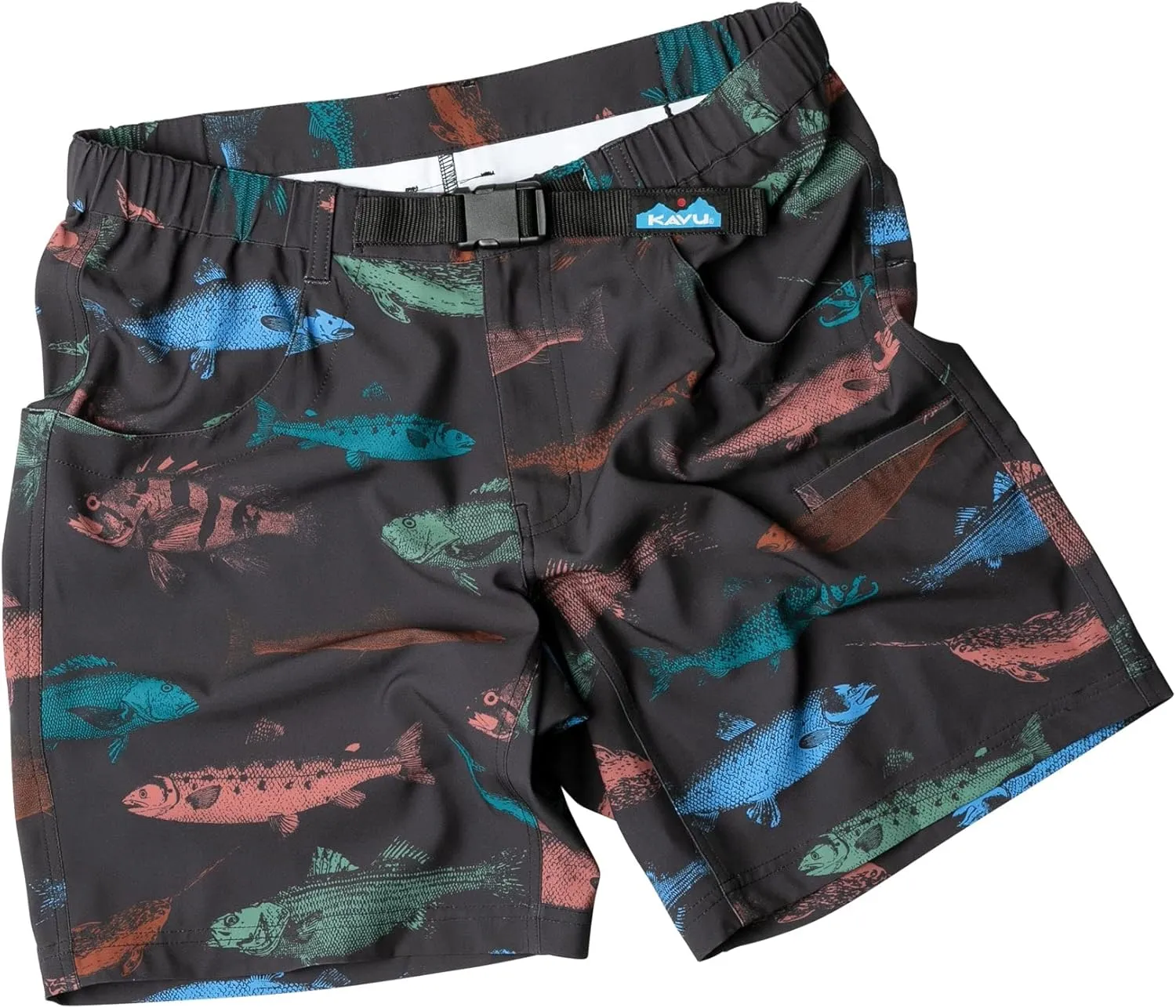 KAVU Dunk Tank Quick Dry Shorts with Hidden Pockets, Drawcord Trunks