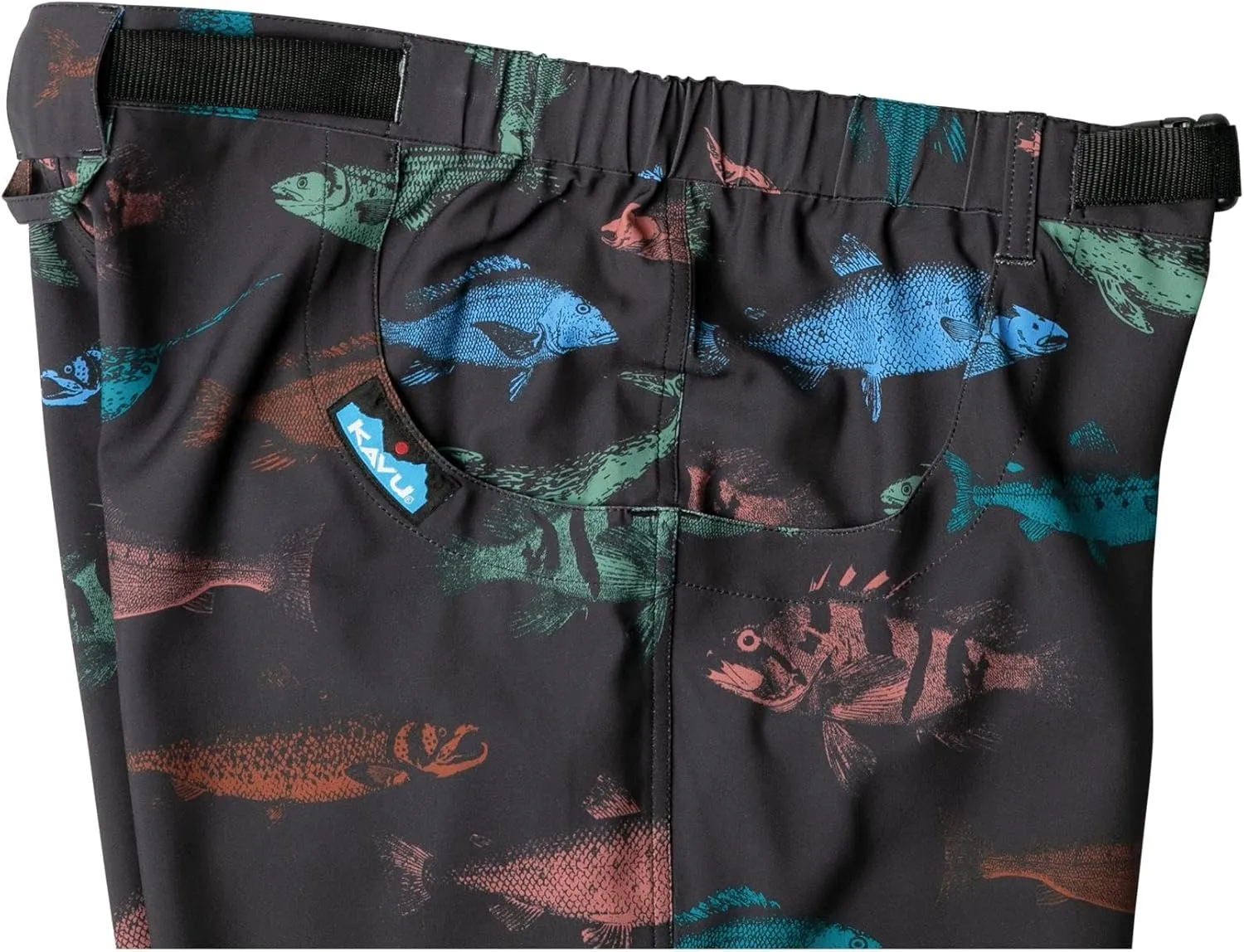 KAVU Dunk Tank Quick Dry Shorts with Hidden Pockets, Drawcord Trunks