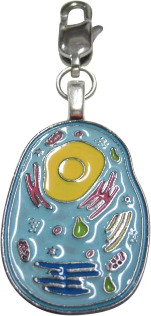 Kiola Designs Biological Cell Structure Pendant Zipper Pull Charm