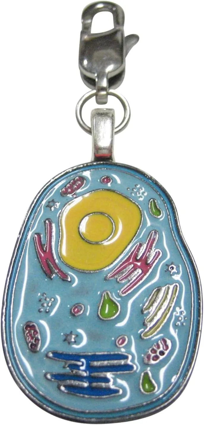 Kiola Designs Biological Cell Structure Pendant Zipper Pull Charm