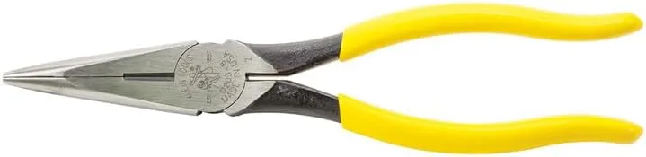 Klein Tools 80020 Plier Set with Lineman's Pliers, Diagonal Cutters, and Needle Nose Pliers, Made in USA with Induction Hardened Knives, 3-Piece