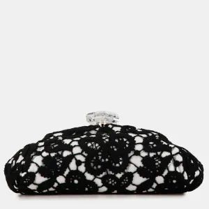 Lace Timeless Perfume Bottle Top Clutch