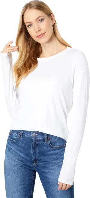 LAmade Grand Central Mitered Back Long Sleeve Tee