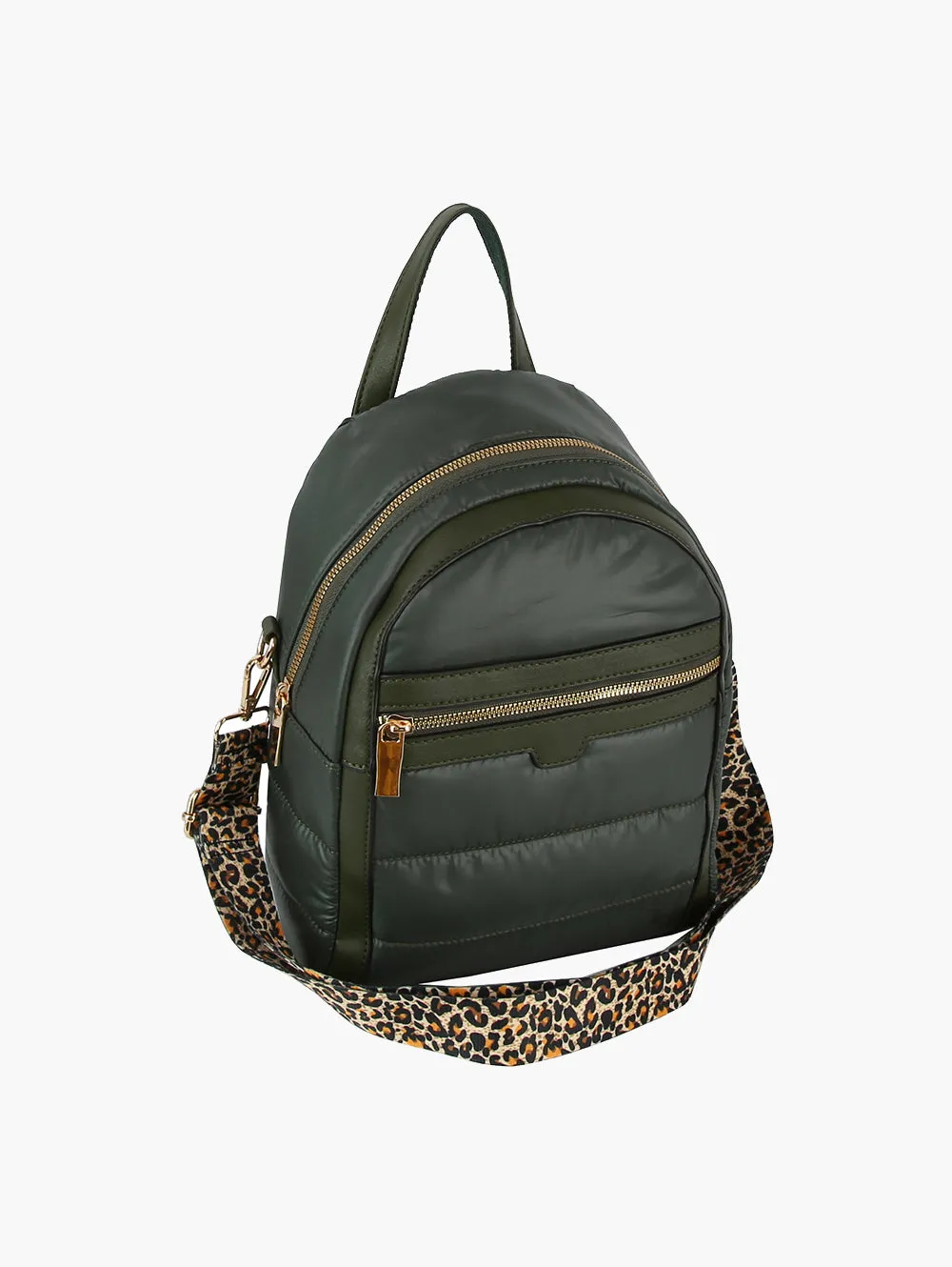 Leather Backpack Purse Guitar Strap Daypack