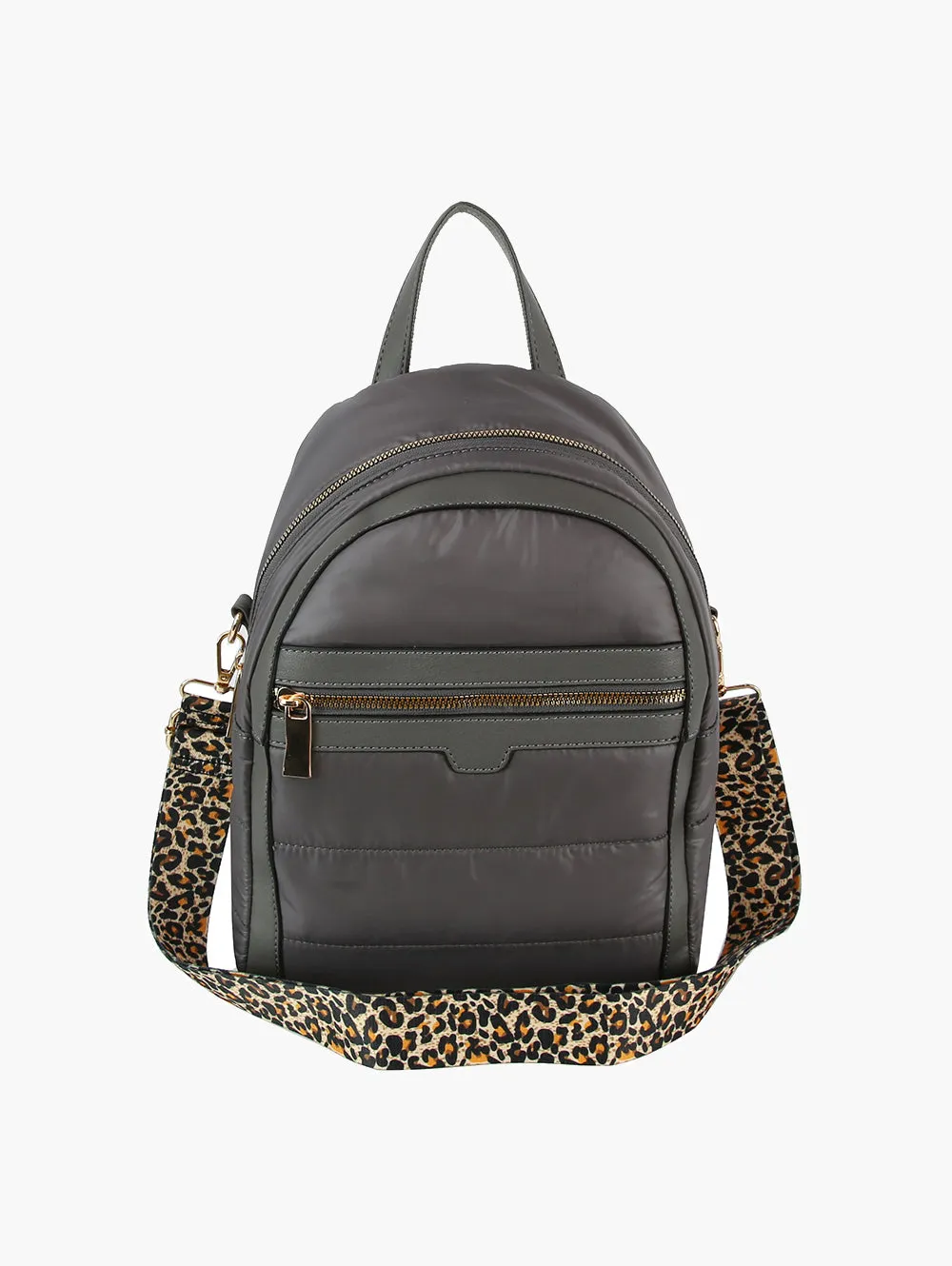 Leather Backpack Purse Guitar Strap Daypack